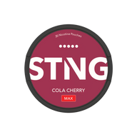 STNG Cola Cherry MAX (EN) – dóza nikotínových vrecúšok