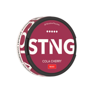 STNG Cola Cherry MAX (EN) – dóza nikotínových vrecúšok