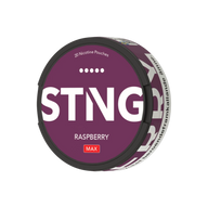 STNG Raspberry MAX (EN) – dóza nikotínových vrecúšok