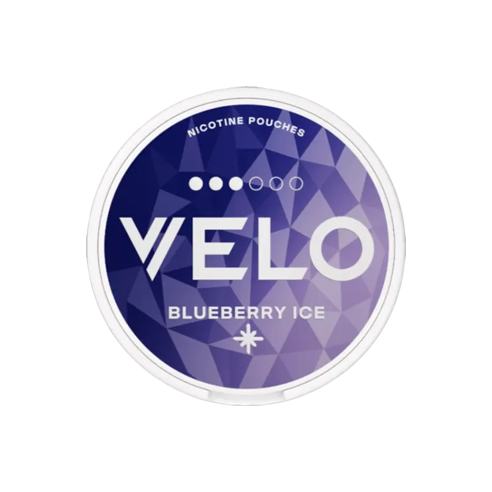 VELO Blueberry Ice Slim – dóza nikotínových vrecúšok