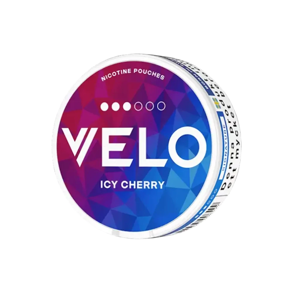 VELO Icy Cherry – dóza nikotínových vrecúšok