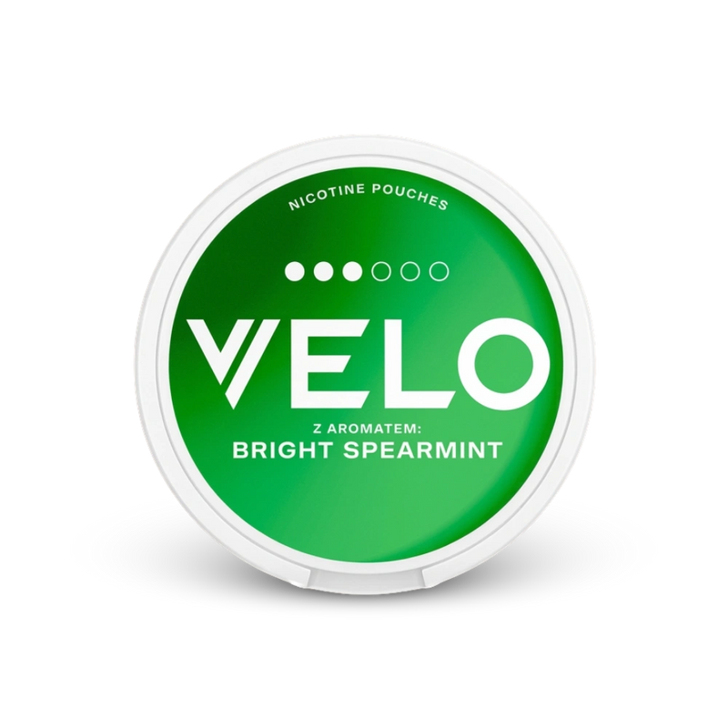 Velo Bright Spearmint – dóza nikotínových vrecúšok