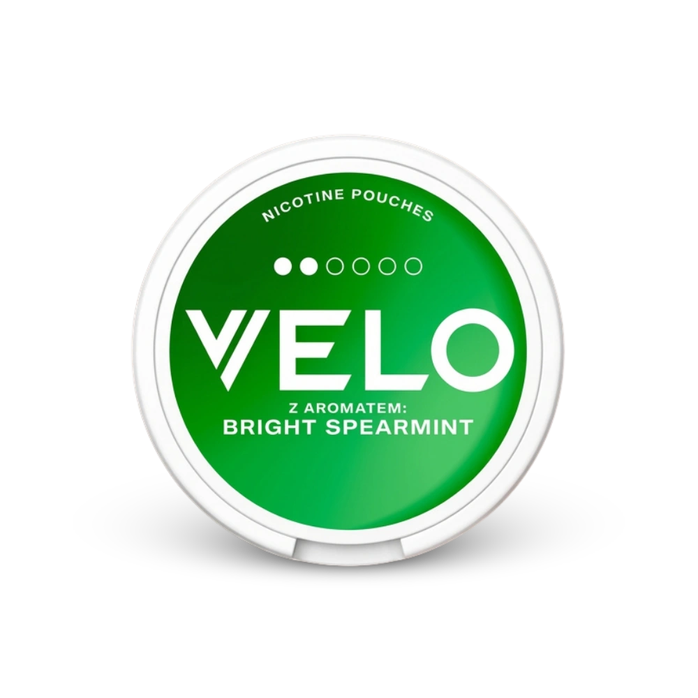 Velo Mini Bright Spearmint – dóza nikotínových vrecúšok